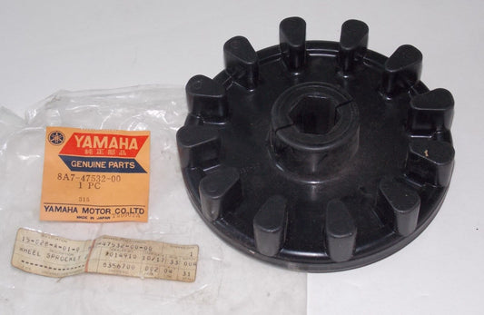 NOS OEM YAMAHA 1976 1977 SPROCKET WHEEL 2 SRX340 SRX440  8A7-47532-00 - MotoRaider