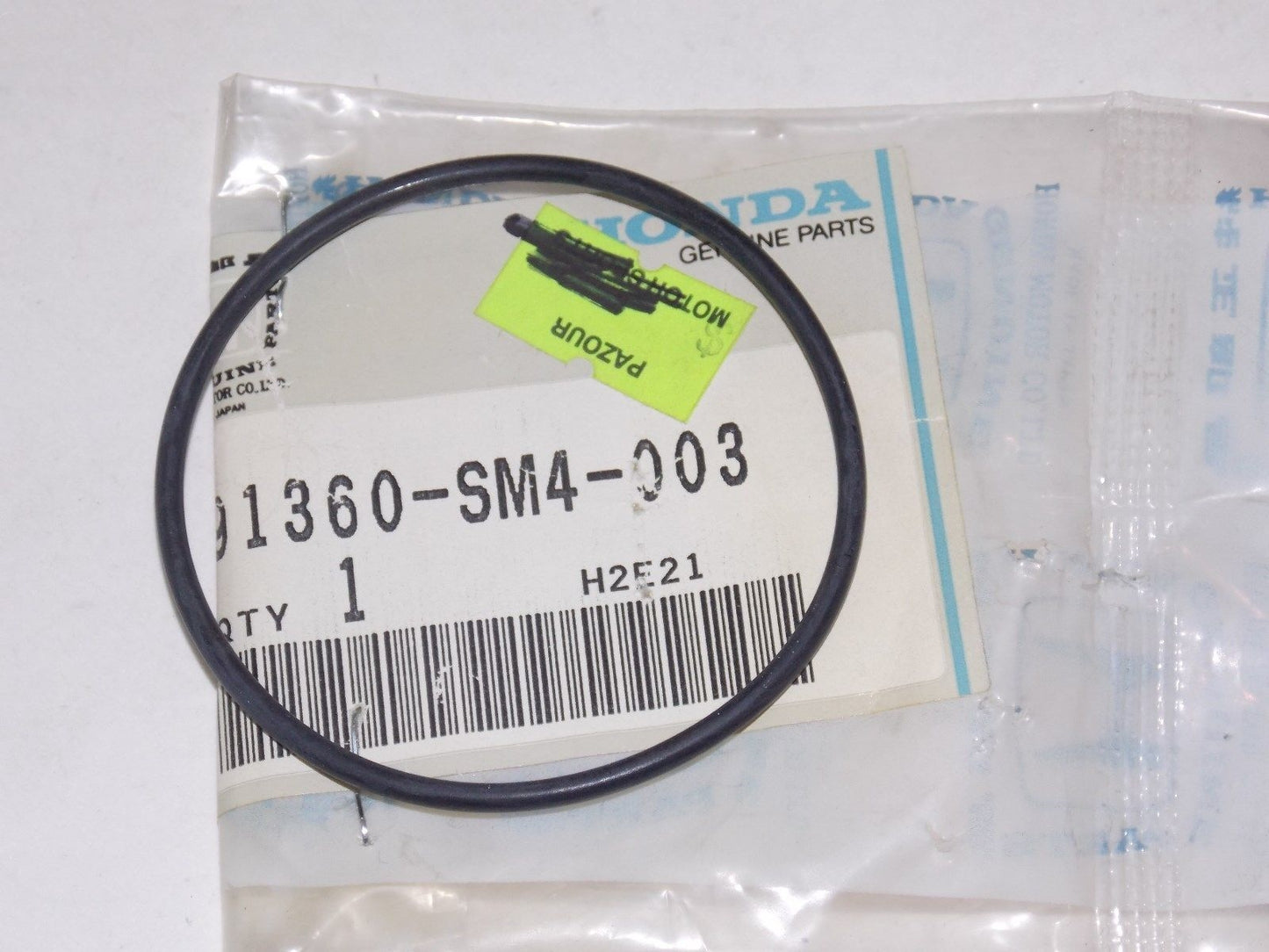 NOS OEM HONDA 1989 1990 1991 FORK O-RING (54.5X2.4) CR250   91360-SM4-003 - MotoRaider