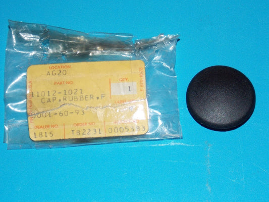 NOS OEM KAWASAKI 1978-1988 RUBBER FORK TOP CAP KZ305/400/440 11012-1021 - MotoRaider