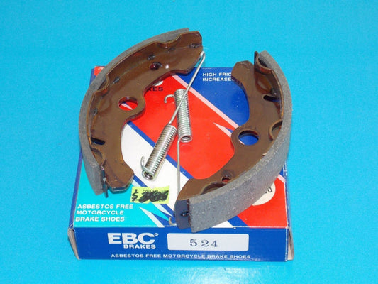 NOS EBC BRAKE SHOES 524 FITS YAMAHA YFM350/400 1993-1998 - MotoRaider