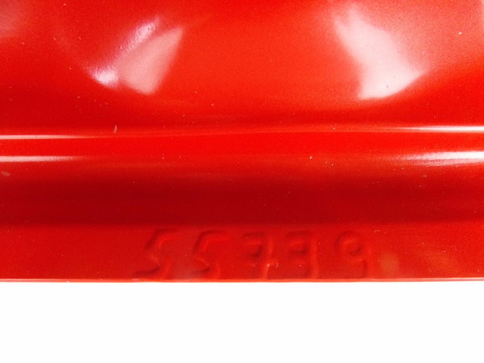 NOS CAGIVA 1988 FRECCIA 125 GAS FUEL TANK COVER RED WHITE 80C055739|800056911 - MotoRaider