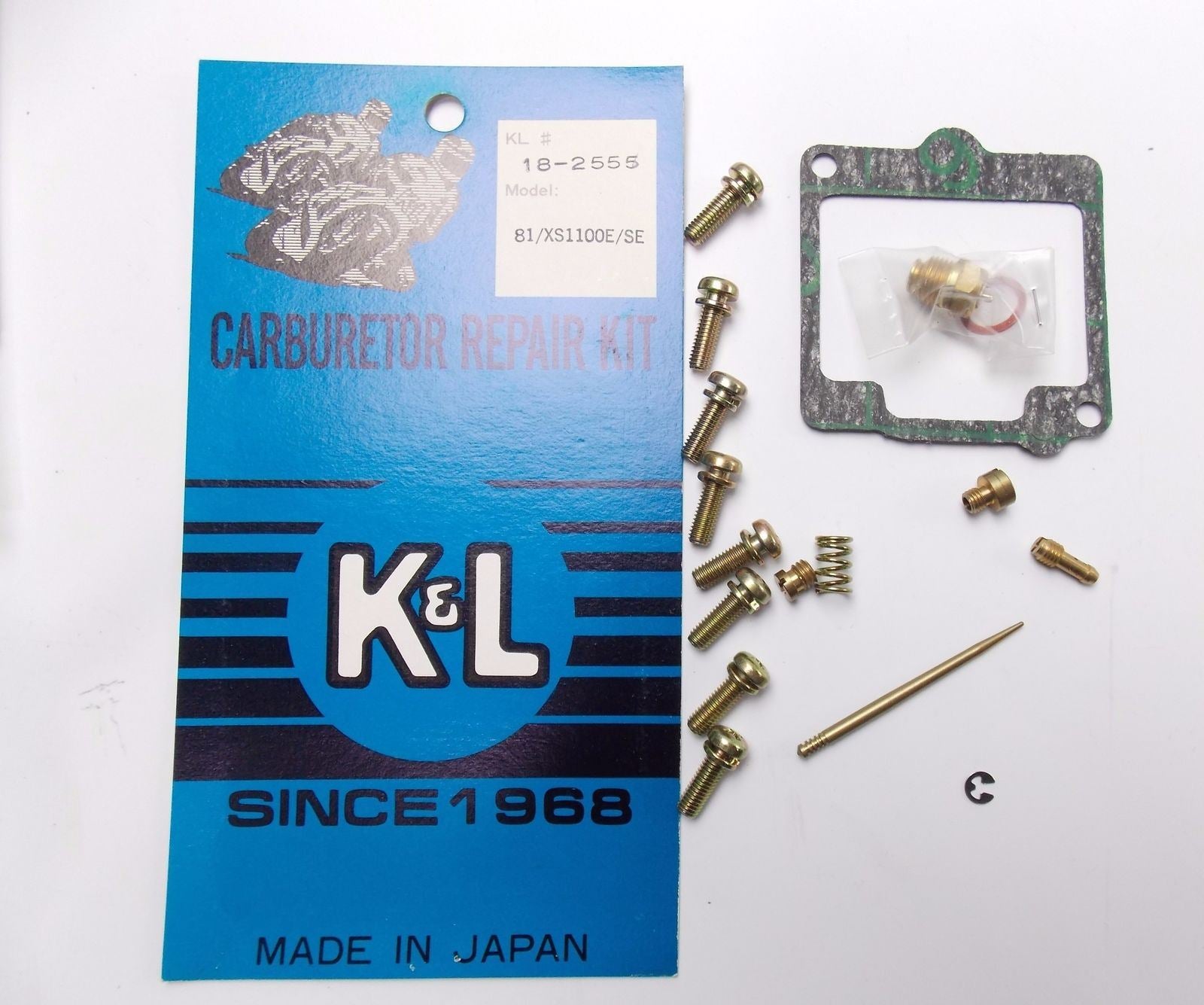 K&L CARBURETOR REPAIR KIT YAMAHA 1978/81 XS1100E/SE SPECIAL 18-2555 - MotoRaider