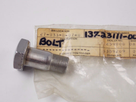 NOS YAMAHA  1964/65/66 1968 1971 FORK BOLT - CAP YA6 YCS1 CS3  137-23111-00 - MotoRaider