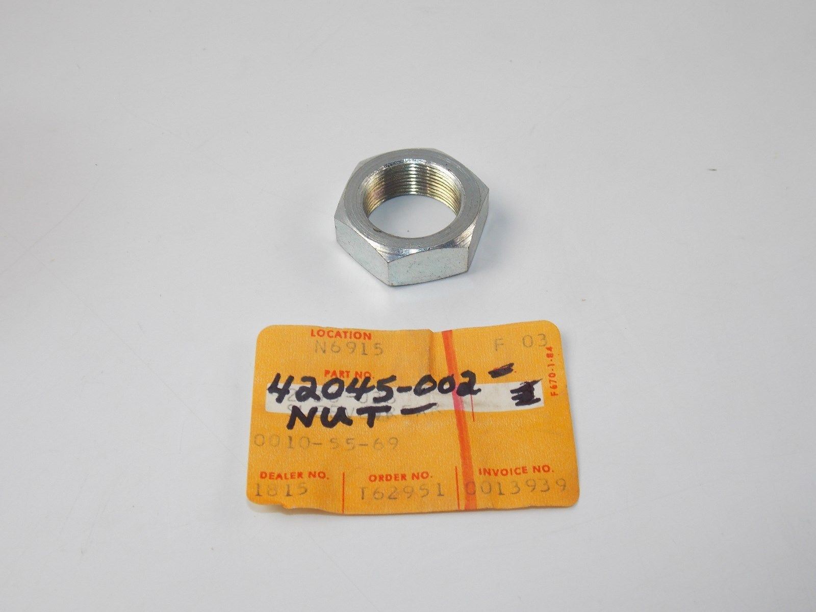 NOS OEM KAWASAKI 1965-1971 NUT B8 F1 F2 F3 F4   42045-002 - MotoRaider