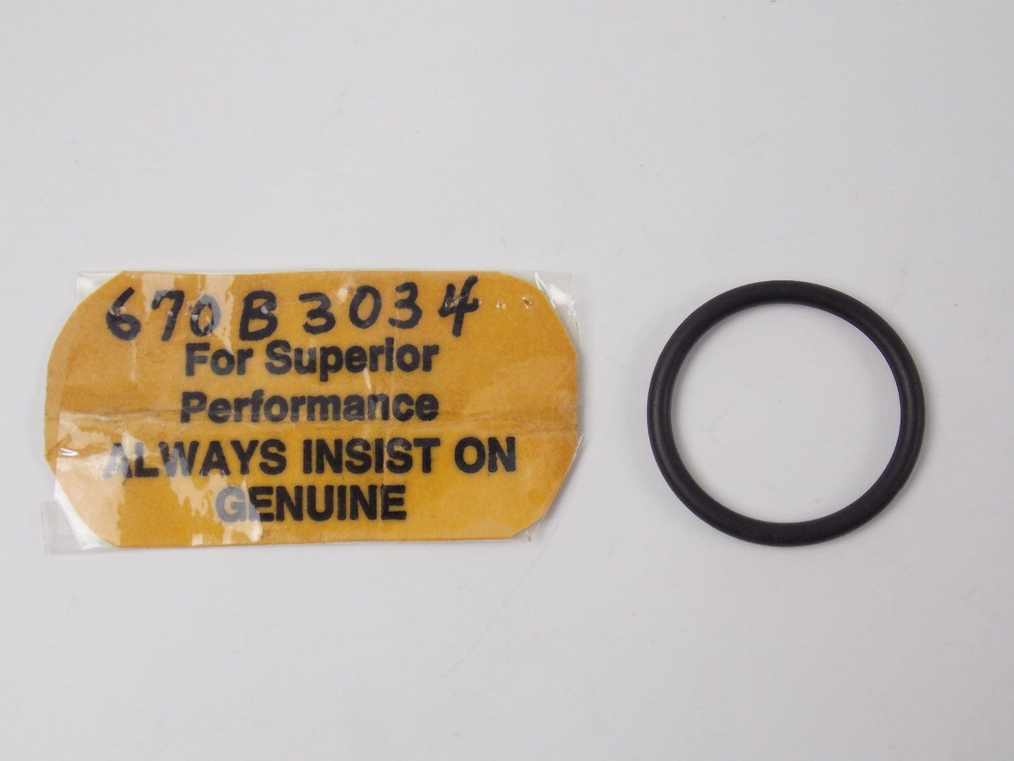 NOS OEM KAWASAKI  1973-1975 1995-2015 0 RING 34MM F11 VN800 VN900  670B3034 - MotoRaider