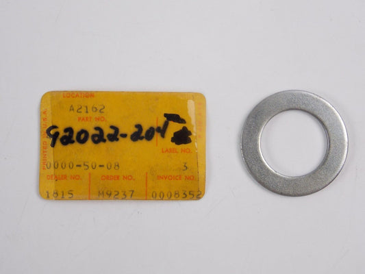 NOS OEM KAWASAKI 1969-1981 PLAIN  WASHER KM100 KH400 KV100 H1 G4/5   92022-204 - MotoRaider