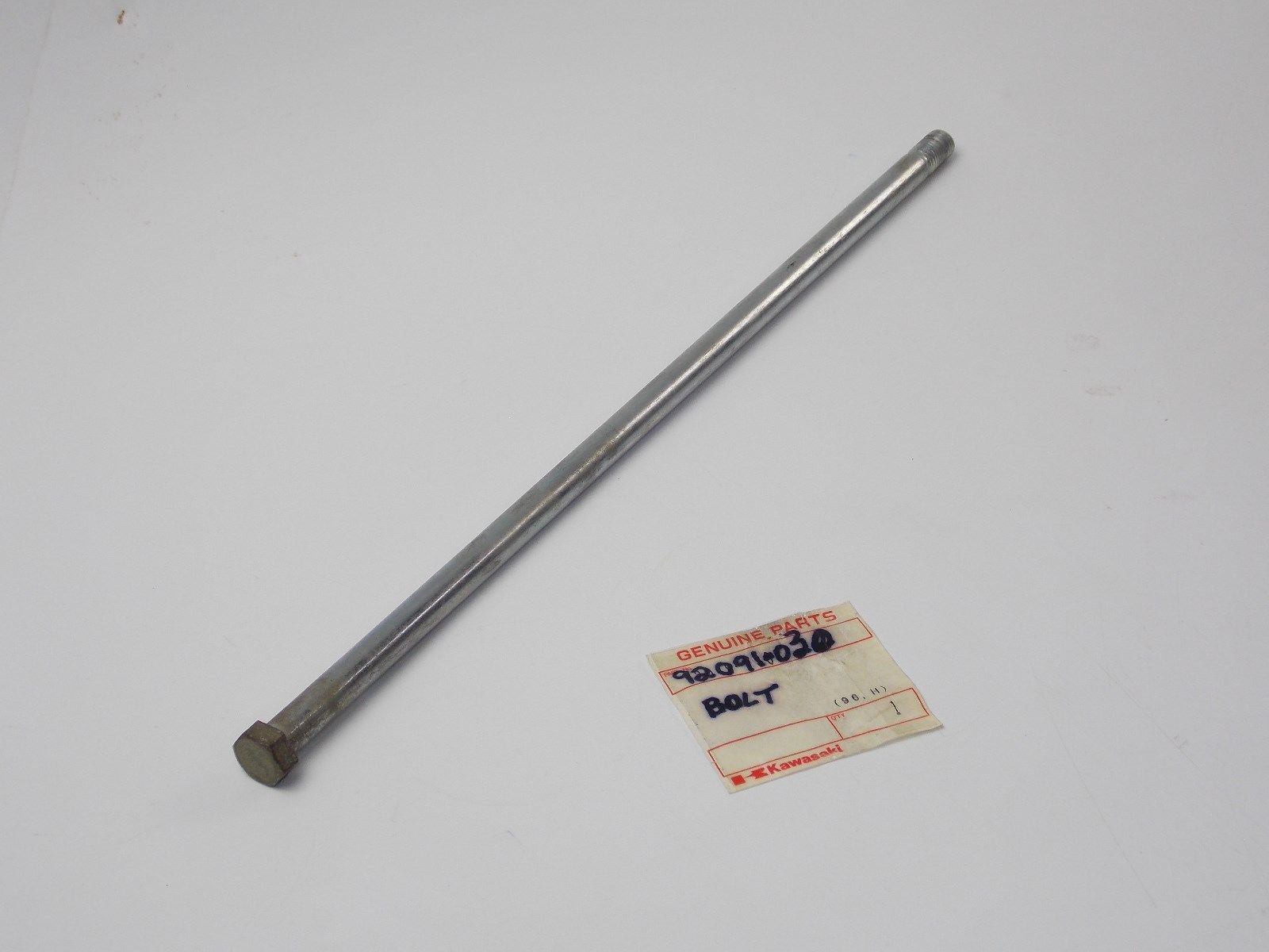 NOS OEM KAWASAKI 1977 HEX HEAD BOLT 10X317 KZ650   92091-030 - MotoRaider