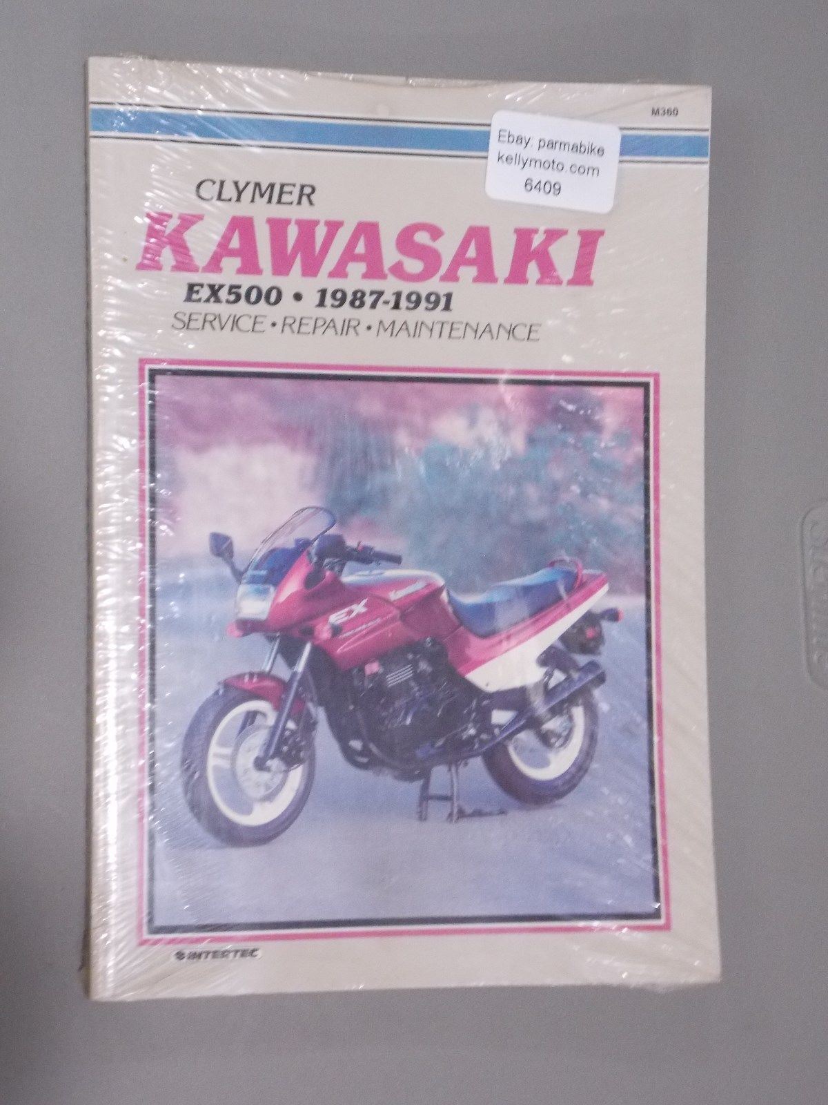 CLYMER MANUAL #M360 KAWASAKI EX500  1987-1991 - MotoRaider