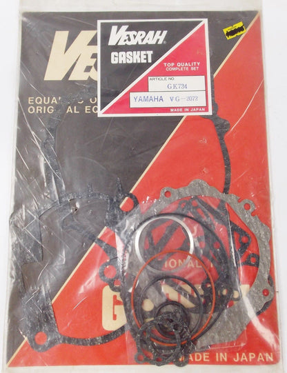 NOS OEM 1988 1989 VESRAH GASKET COMPLETE SET YAMAHA YZ250 VG-2072/6072 GK734 - MotoRaider