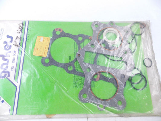 NOS OEM 1978 KAWASAKI TOP END GASKET KIT KZ400  K14046-221 - MotoRaider