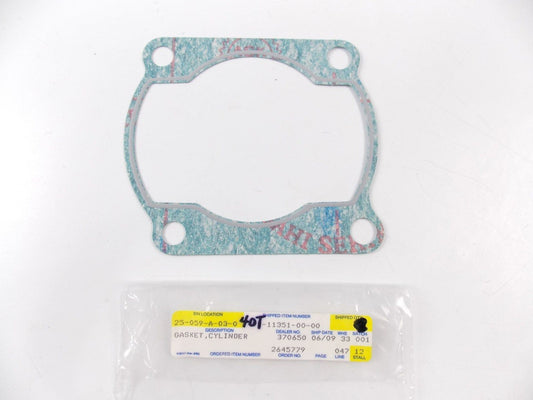 NOS 0EM 1980-1985 YAMAHA CYLINDER GASKET YZ465/490  IT465/490  40T-11351-00 - MotoRaider