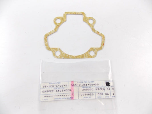 NOS 0EM 1983 1984 YAMAHA CYLINDER GASKET CV80 CV50  5G3-11351-00 - MotoRaider
