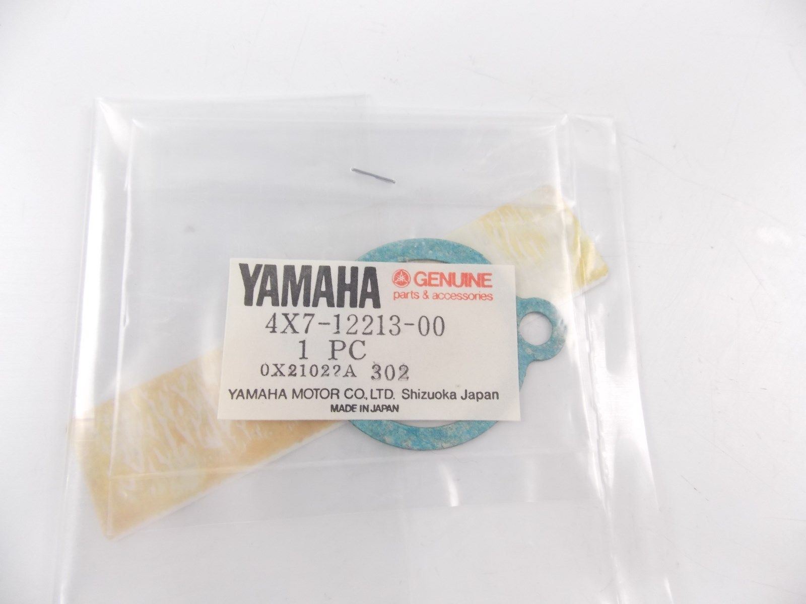 NOS OEM 1986-1991 YAMAHA TENSIONER CASE GASKET XV700 XT600  4X7-12213-00 - MotoRaider