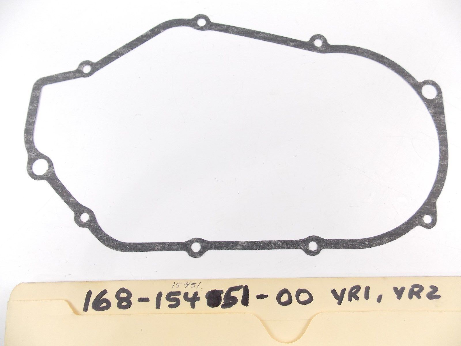 NOS 1967-1971 YAMAHA CRANKCASE COVER GASKET YR1/2 R3 TR2  168-15451-00 - MotoRaider