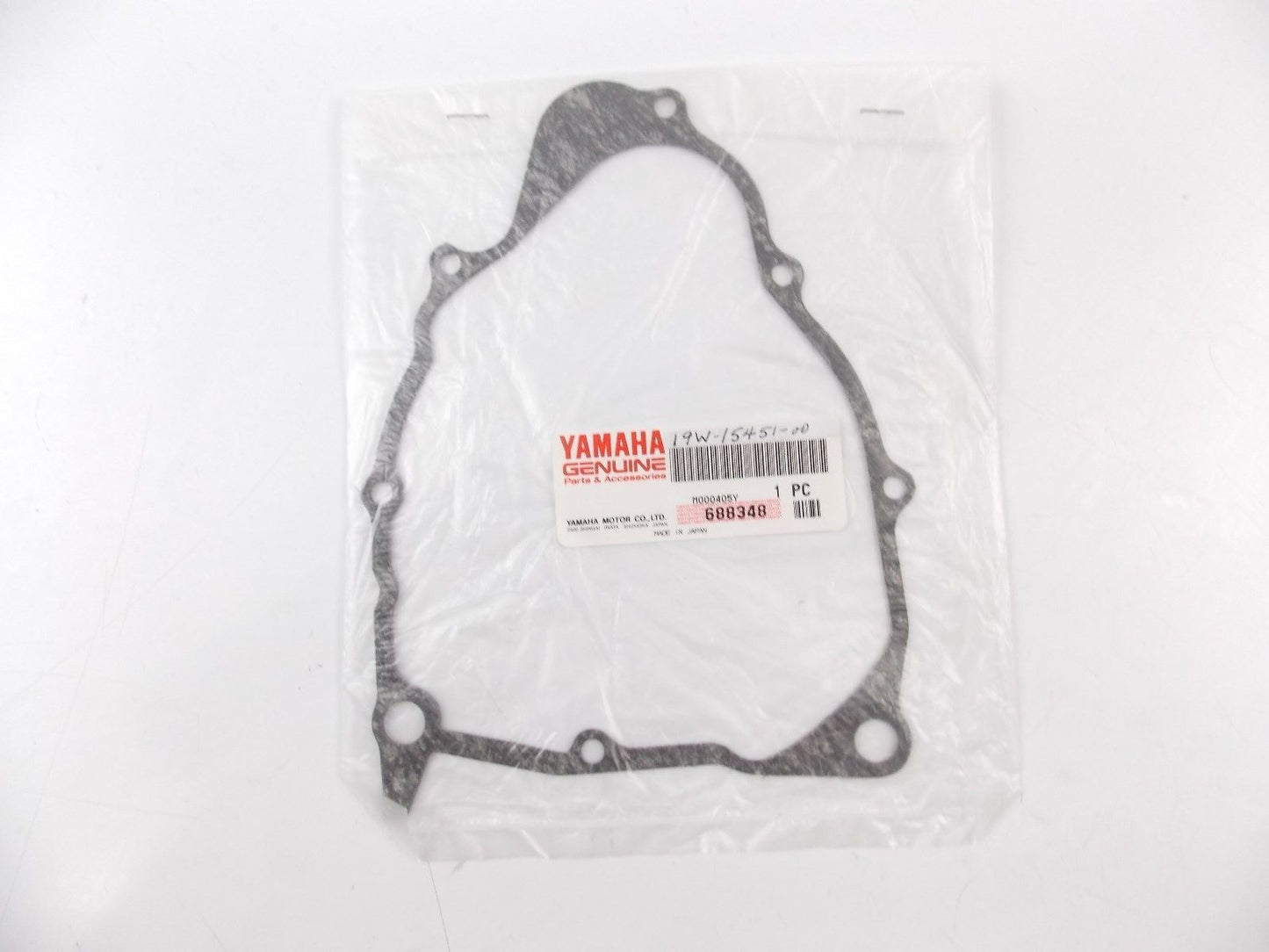 NOS OEM 1983-1986 YAMAHA CRANKCASE COVER GASKET YTM200  19W-15451-00 - MotoRaider