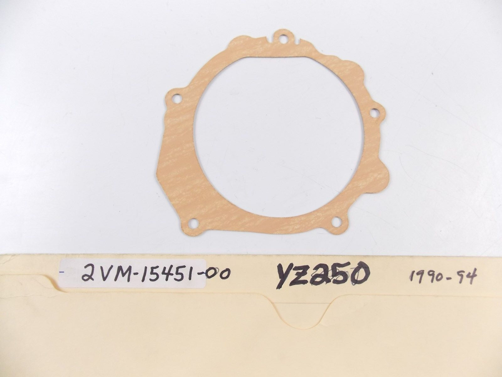 NOS 1990-1994 YAMAHA CRANKCASE COVER GASKET YZ250   2VM-15451-00 - MotoRaider