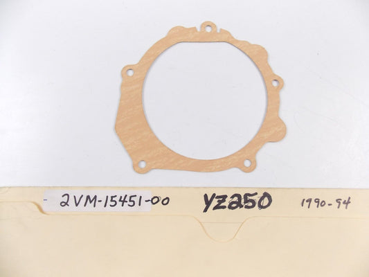 NOS 1990-1994 YAMAHA CRANKCASE COVER GASKET YZ250   2VM-15451-00 - MotoRaider
