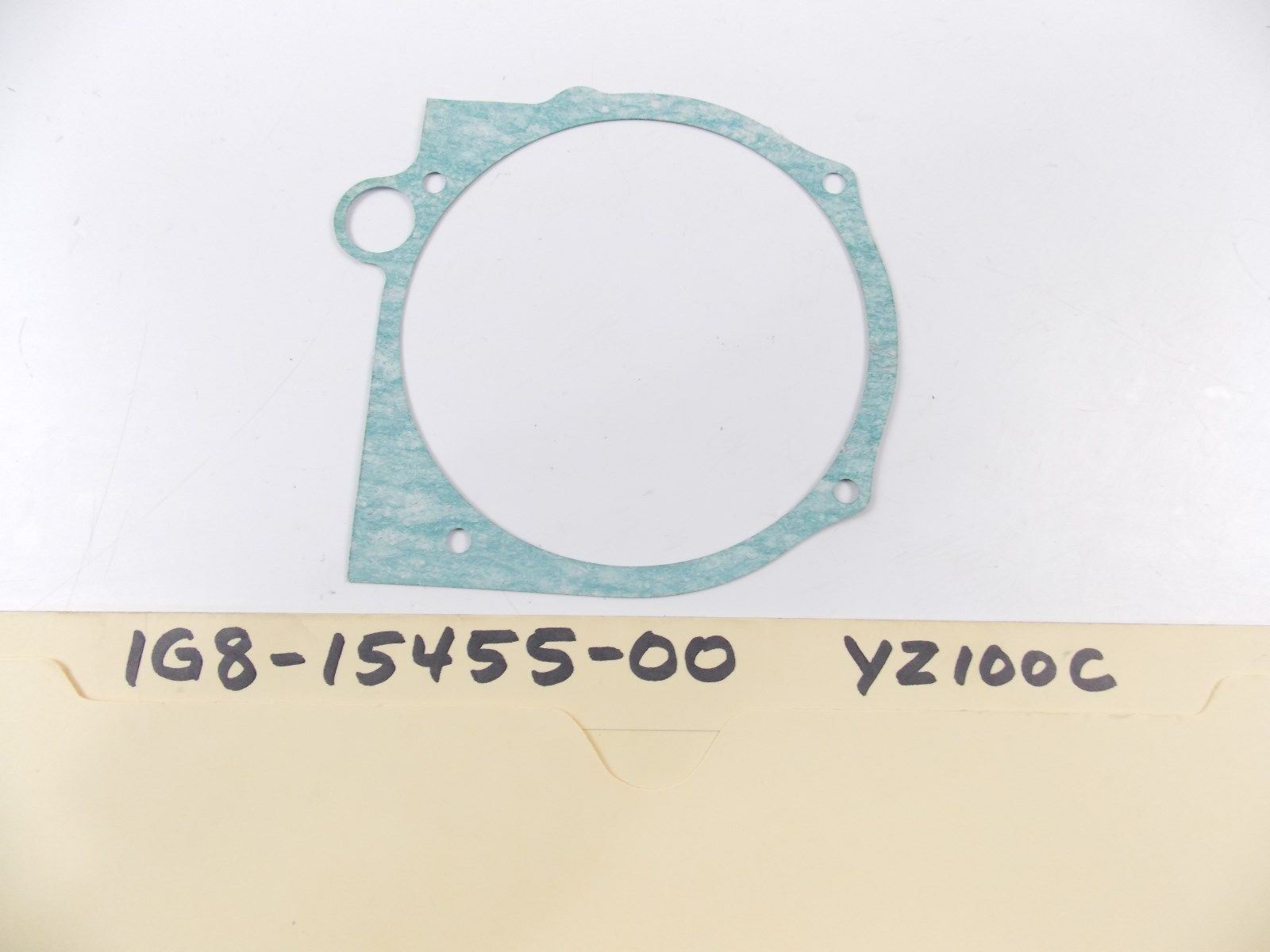 NOS 1976 1977 YAMAHA CRANKCASE COVER GASKET  YZ IT MX 100/125/175   1G8-15455-00 - MotoRaider