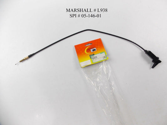 NOS MARSHALL UNIVERSAL SINGLE CHOKE CABLE L938  SPI 05-146-01 - MotoRaider
