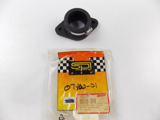 NOS 1973-2000+  MARSHALL UNIVERSAL INTAKE ADAPER MOUNTING FLANGE 07-102-01 - MotoRaider