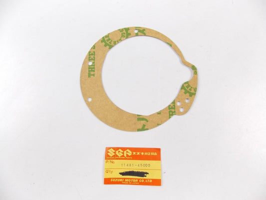 NOS OEM 1977-1983 SUZUKI CRANKCASE RH COVER GASKET GS750/850/1000+  11491-45000 - MotoRaider