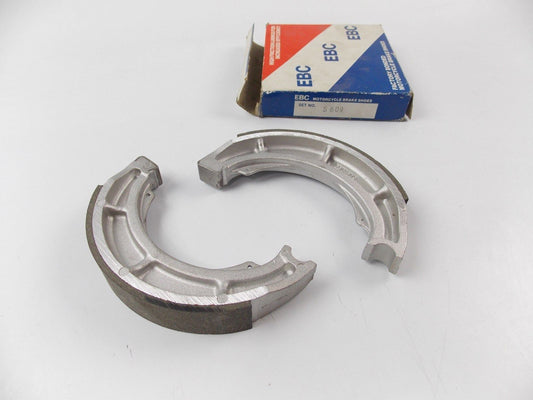 NOS 1982 EBC REAR WHEEL BRAKE SHOES S609 FOR SUZUKI GS450 - MotoRaider