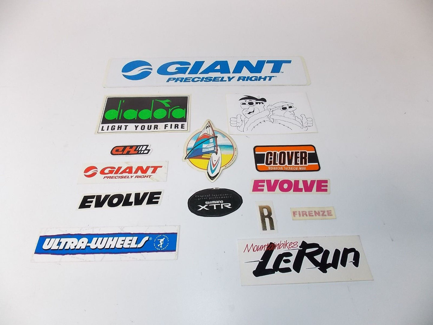 1990'S MIX DECALS STICKER MARK VINTAGE MOUNTAIN BIKE WINDSURFING FROM ITALY #56 - MotoRaider