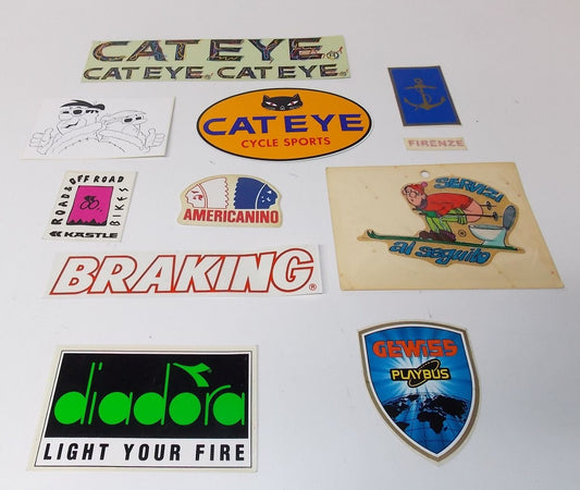 1990'S DECALS STICKER MARK BRAKING GEWISS KASTLE COOL VINTAGE MOUNTAIN BIKE #44 - MotoRaider