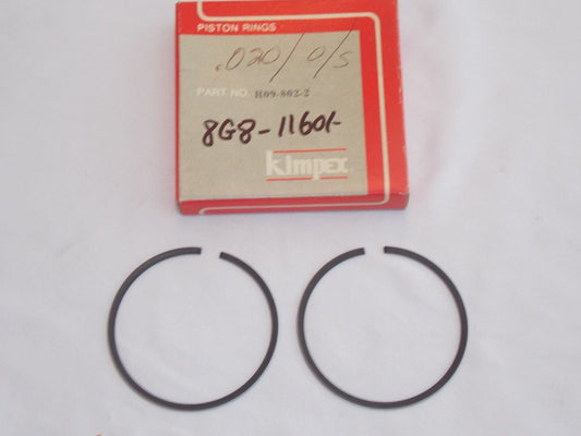 1978 2000 YAMAHA ET340 EC340 ENTICER OVATION .20 OS PISTON RING SET 8G8-11601 - MotoRaider
