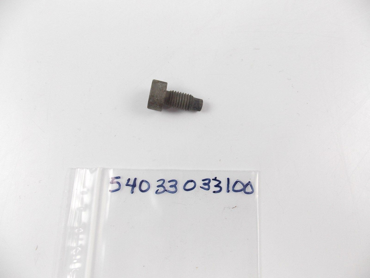 NOS OEM KTM 1979 250 400 ROUND HEAD ADJUSTING BOLT 54033033100 | 540.33.033.100 - MotoRaider