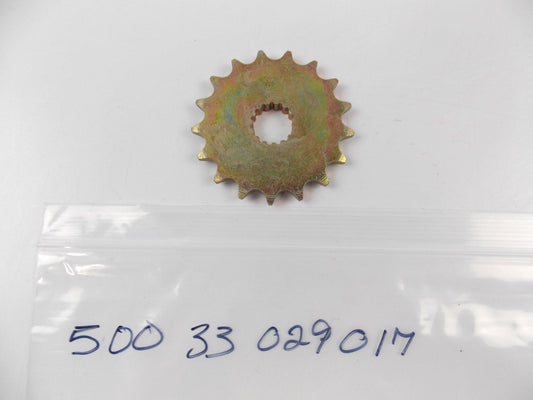 NOS OEM KTM 17Z 5/8X1/4 SPROCKET C/S 17 50033029017 (500.33.029.017) - MotoRaider