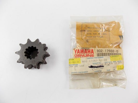 NOS OEM  YAMAHA 1989-2000 CHAIN DRIVE SPROCKET CS340  802-17682-10 - MotoRaider