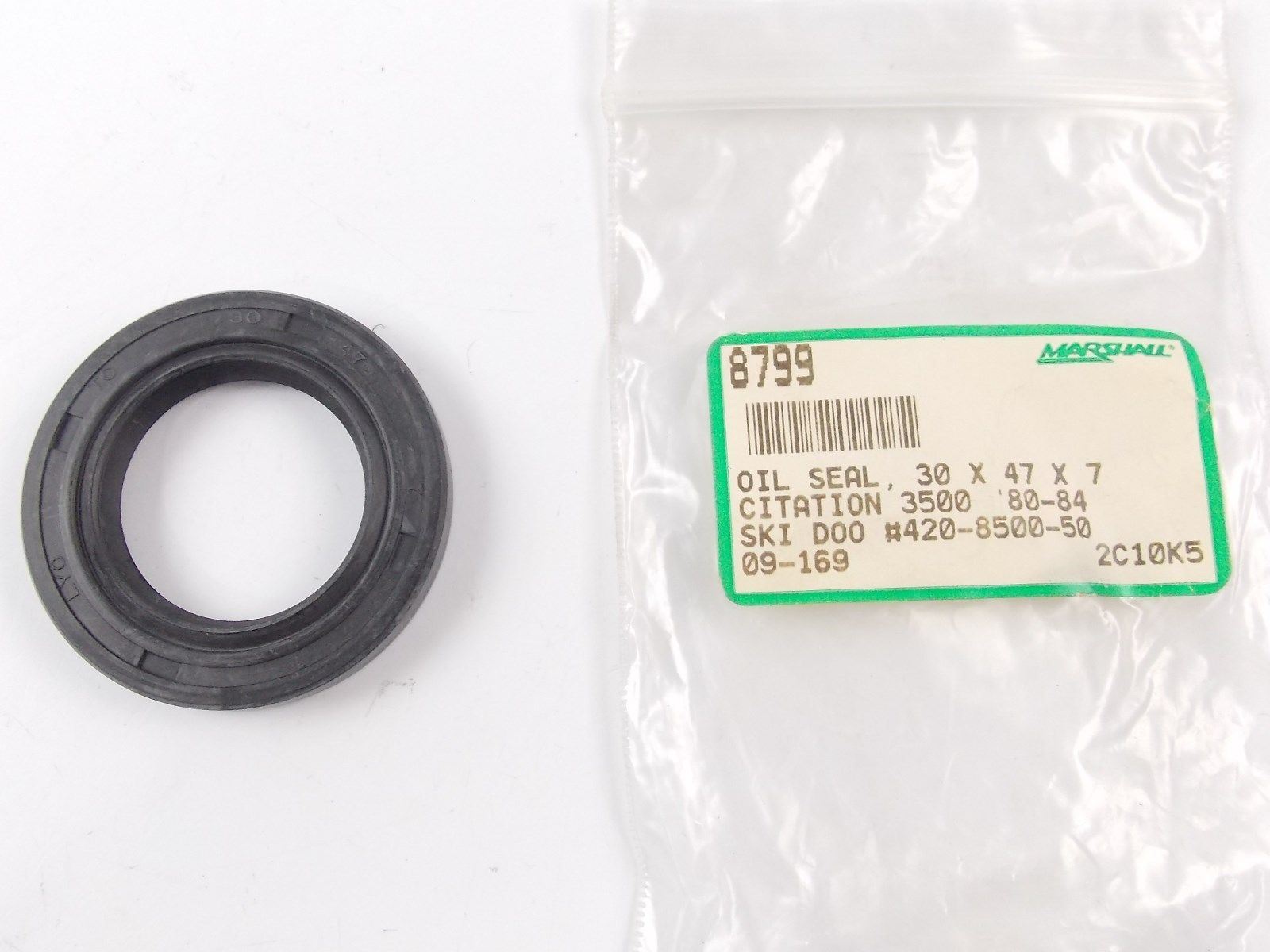 NOS MARSHALL 09-169   OEM SKI DOO OIL SEAL 30X4707 80-84  420-8500-50 - MotoRaider