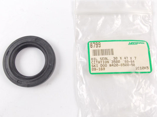 NOS MARSHALL 09-169   OEM SKI DOO OIL SEAL 30X4707 80-84  420-8500-50 - MotoRaider