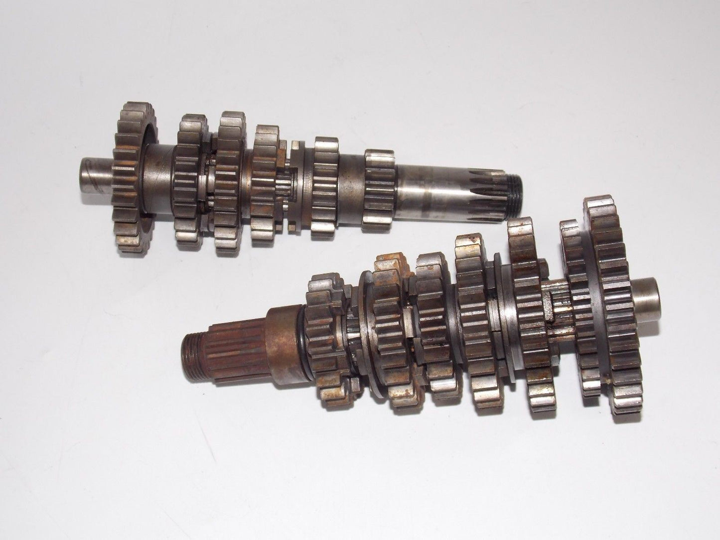 1973 KTM PENTON 175 MOTOR TRANSMISSION GEAR BOX LAY MAIN SHAFT MC GS JACKPINER - MotoRaider