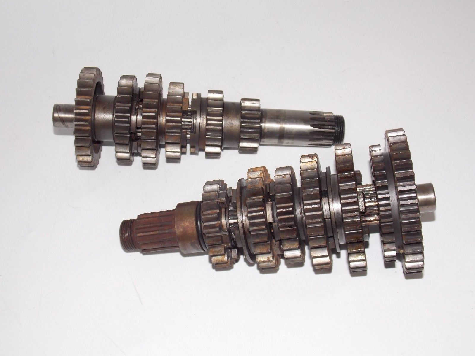 1973 KTM PENTON 175 MOTOR TRANSMISSION GEAR BOX LAY MAIN SHAFT MC GS JACKPINER - MotoRaider