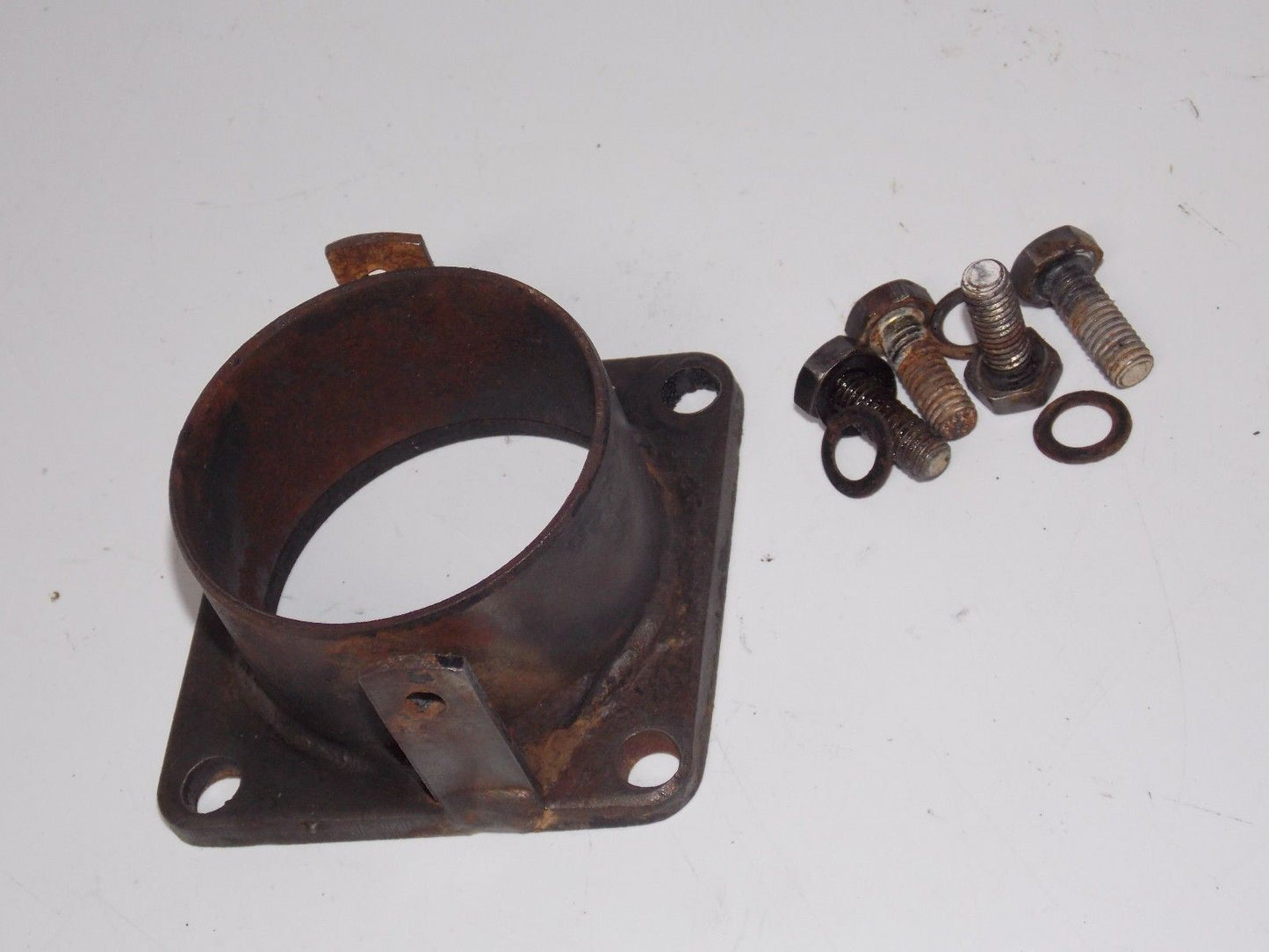 1973 KTM PENTON 175 EXHAUST MANIFOLD PIPE MUFFLER CYLINDER CONNECTOR OD=52mm - MotoRaider
