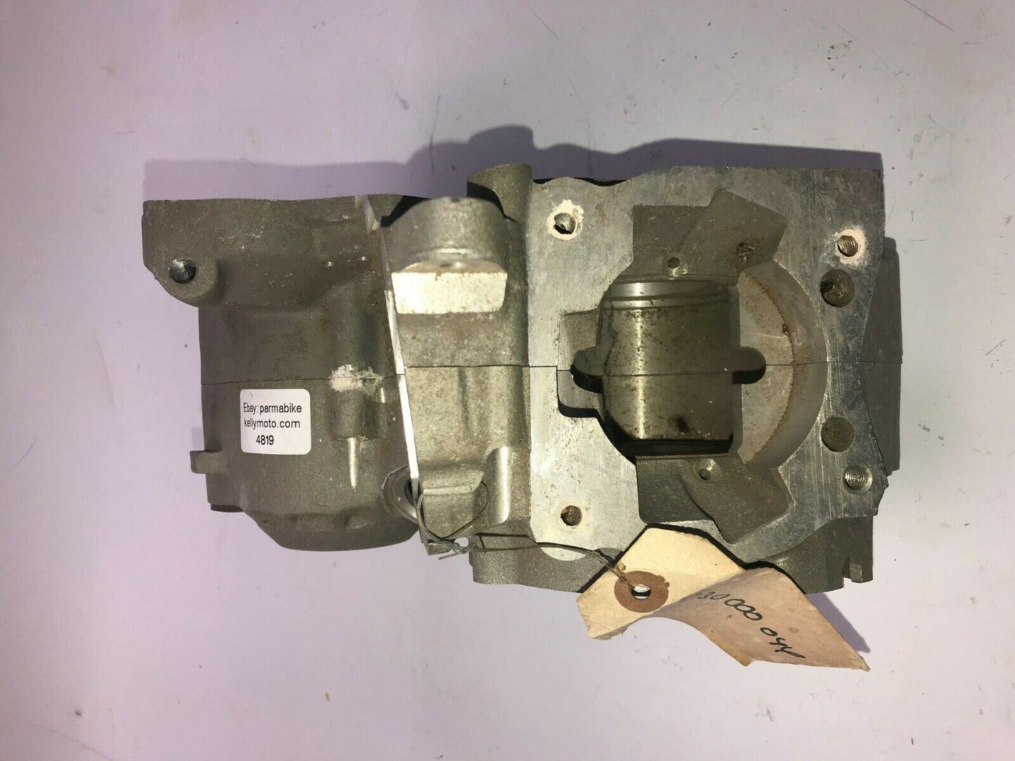 NOS OEM KTM 1987 125 ENGINE TYPE 502 CENTER CASE 502.30.000.000 502.30.000.044 - MotoRaider