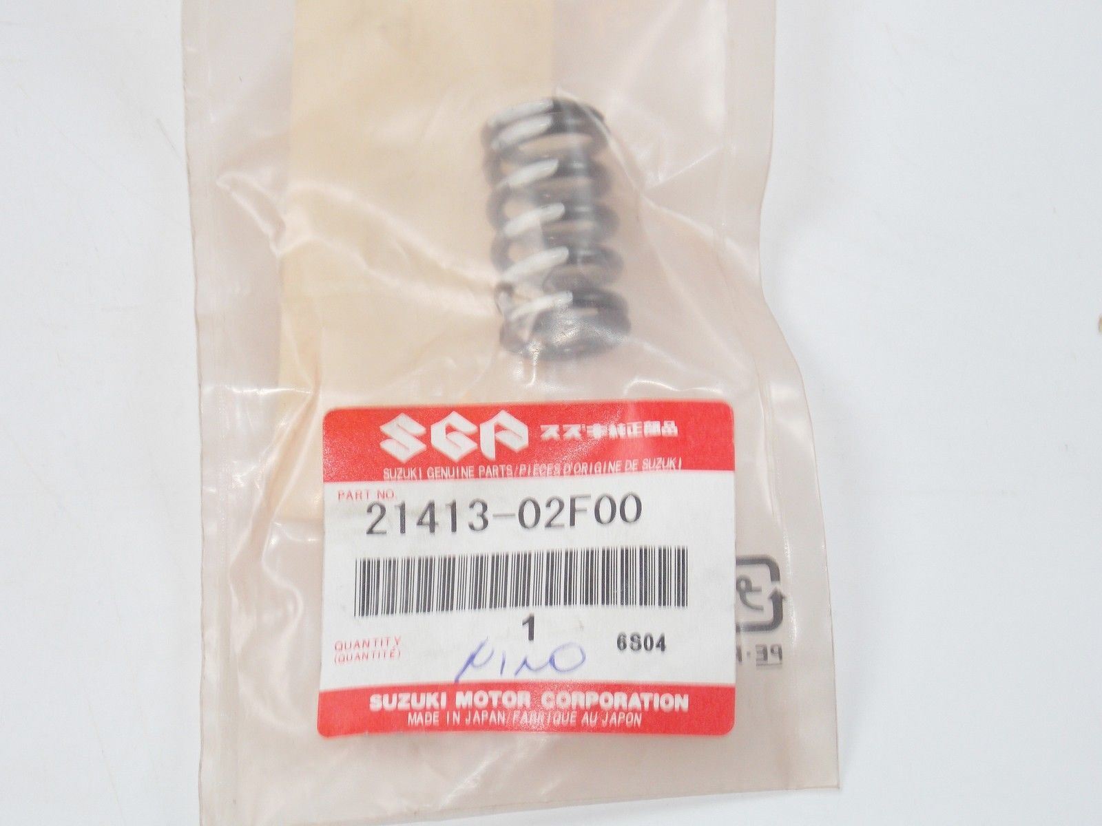 NOS SUZUKI 1997 1998 1999 2000 2001 CLUTCH SPRING TL1000  21413-02F00 - MotoRaider