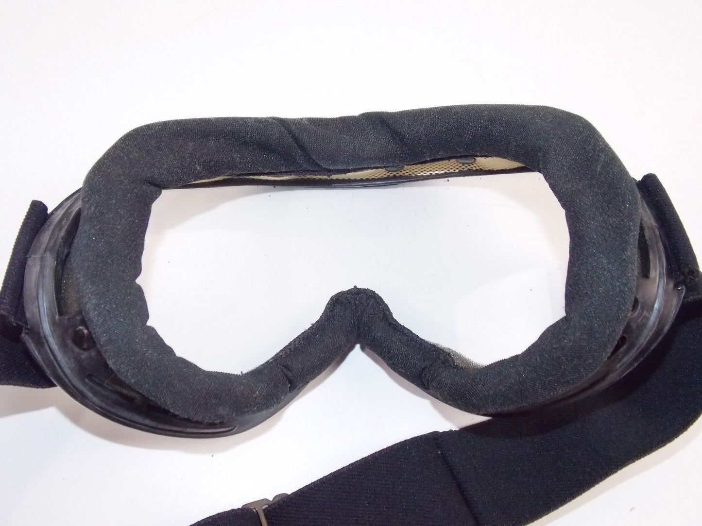 1990's BARUFFALDI PROTECTIVE EYE WEAR BLACK GOGGLES ITALIAN ARMY ARMORED VEHICLE - MotoRaider