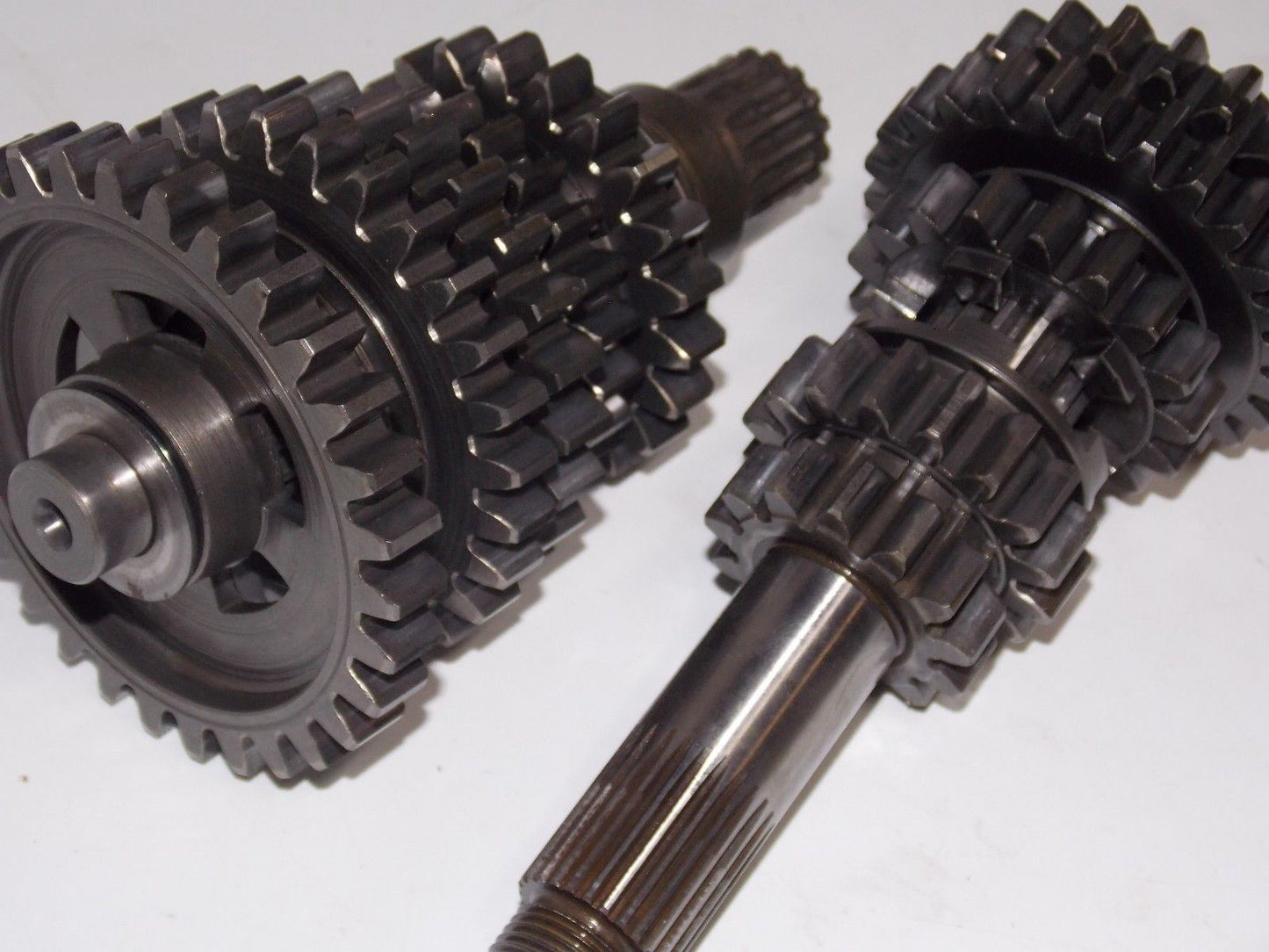 1989 KTM MX250 TRANSMISSION GEAR BOX MAIN LAY SHAFT ENGINE MOTOR MX-250 - MotoRaider
