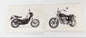 1980's YAMAHA RD350 US CUSTOM ORIGINAL DEALER FACTORY BW PHOTO 7"x5" 120x180mm - MotoRaider
