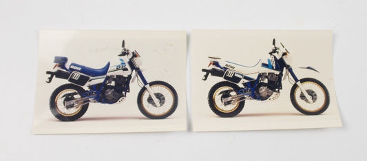 1980's SUZUKI DR600 DAKAR ORIGINAL DEALER FACTORY COLOR PHOTOS 7"X5" 180x130mm - MotoRaider