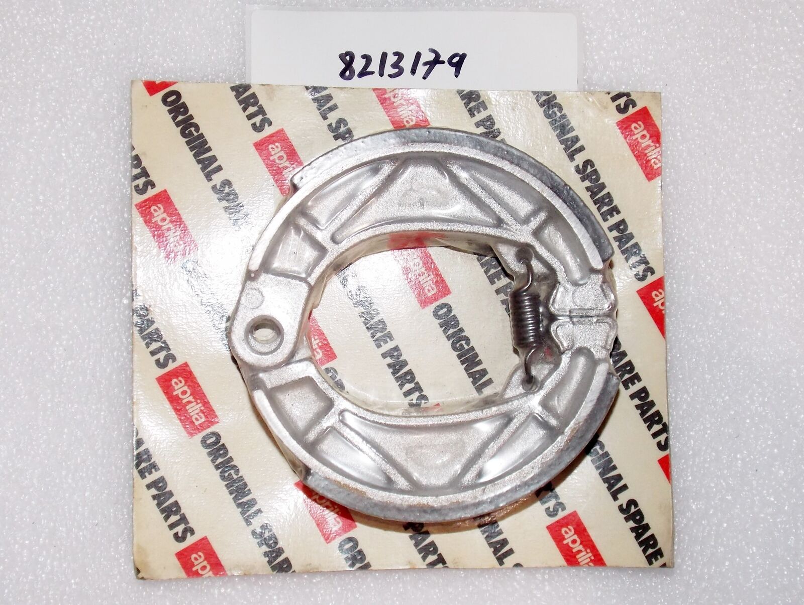 NOS OEM 1996-1997 APRILIA CLASSIC 50 REAR BRAKE SHOES+SPRINGS AP8213179 - MotoRaider