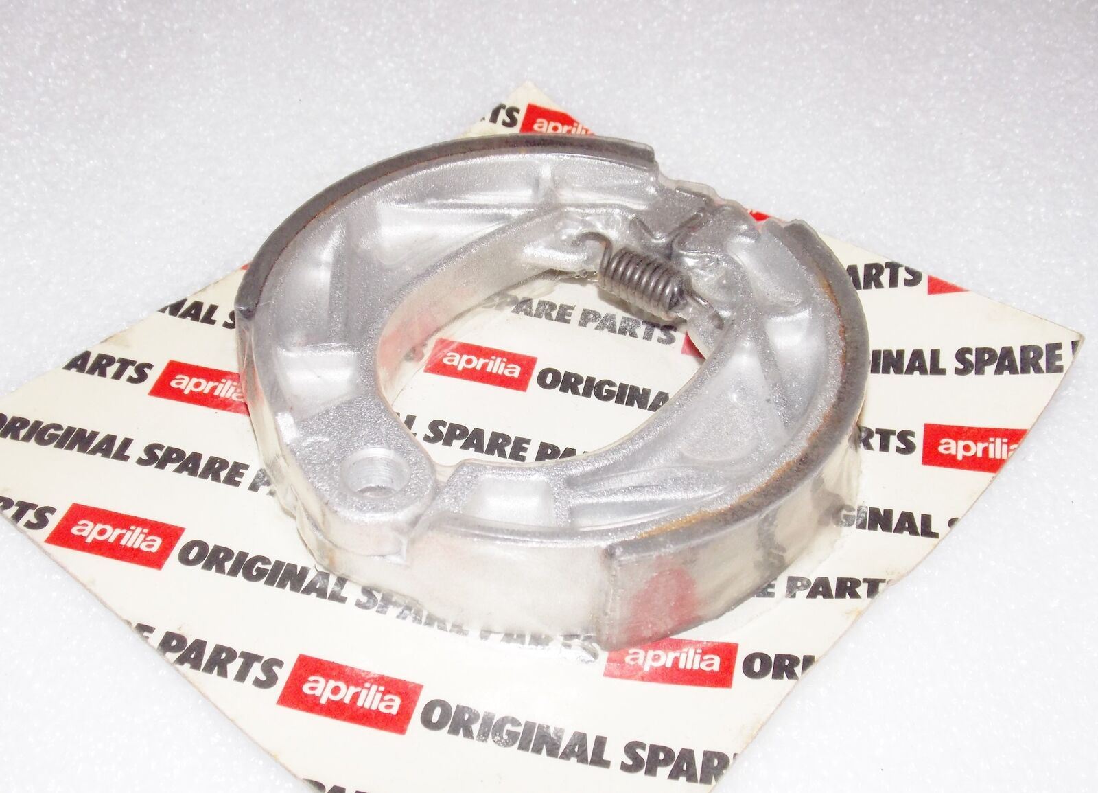 NOS OEM 1996-1997 APRILIA CLASSIC 50 REAR BRAKE SHOES+SPRINGS AP8213179 - MotoRaider