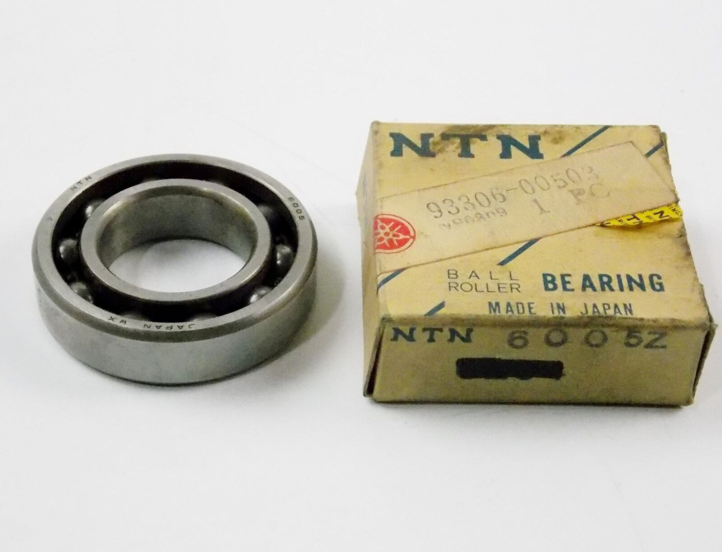 NOS OEM YAMAHA 1967 YDS5 YM2 | 1969-1970 DS6 BALL BEARING # 93306-00503 - MotoRaider