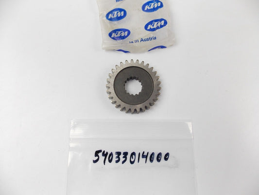 KTM 79 125/175 GS 250/II 6sp 6th GEAR MAINSHAFT 29T TRANSMISSION 54033014000 - MotoRaider