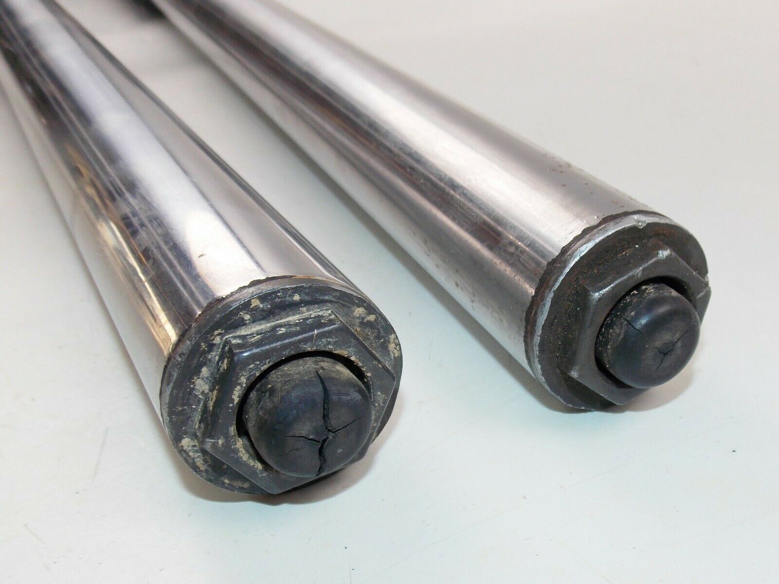 1980's 42mm MARZOCCHI GAS FRONT FORK LEGS KTM APRILIA GILERA WORKS CROSS ENDURO - MotoRaider