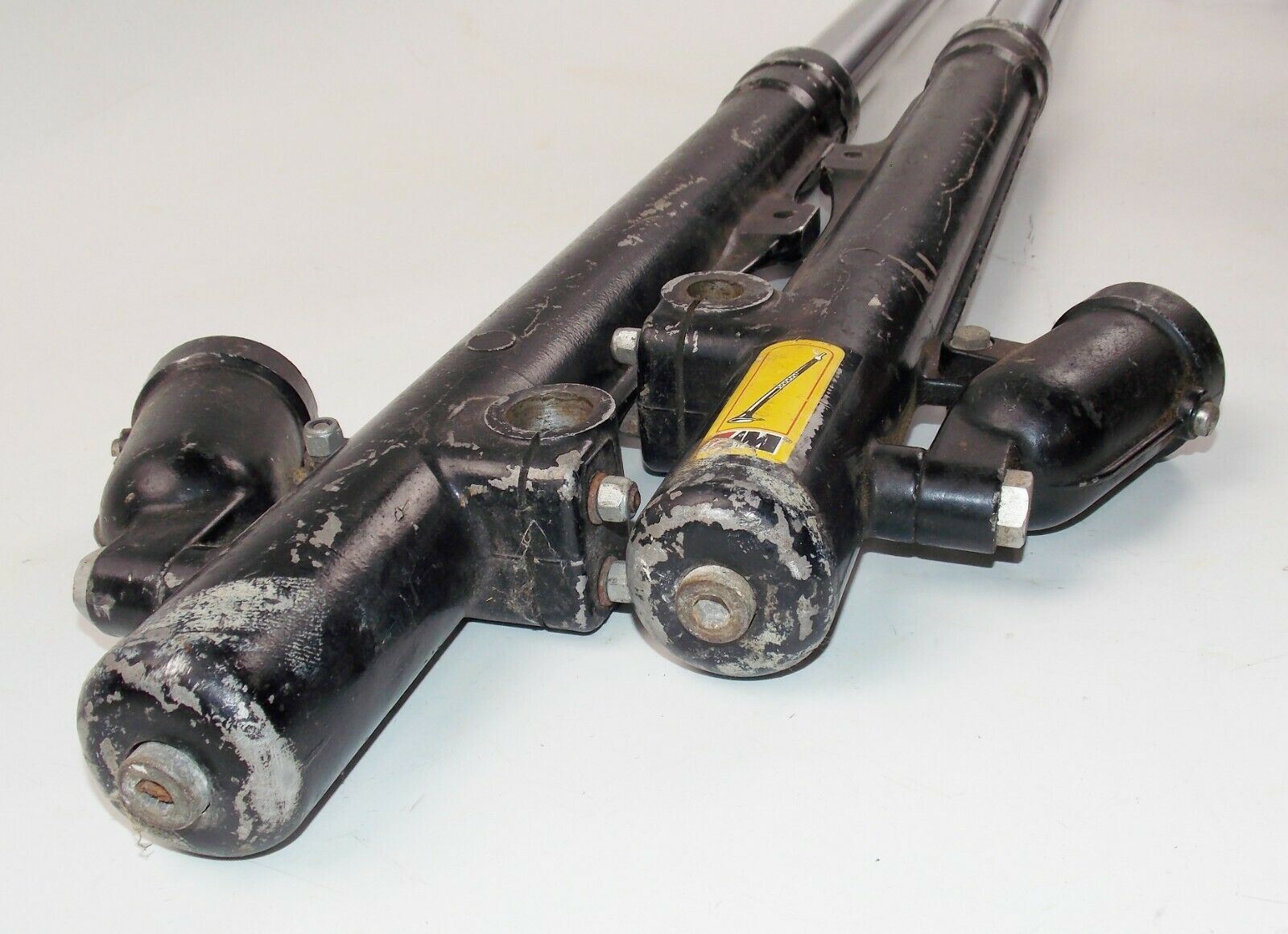 1980's 42mm MARZOCCHI GAS FRONT FORK LEGS KTM APRILIA GILERA WORKS CROSS ENDURO - MotoRaider