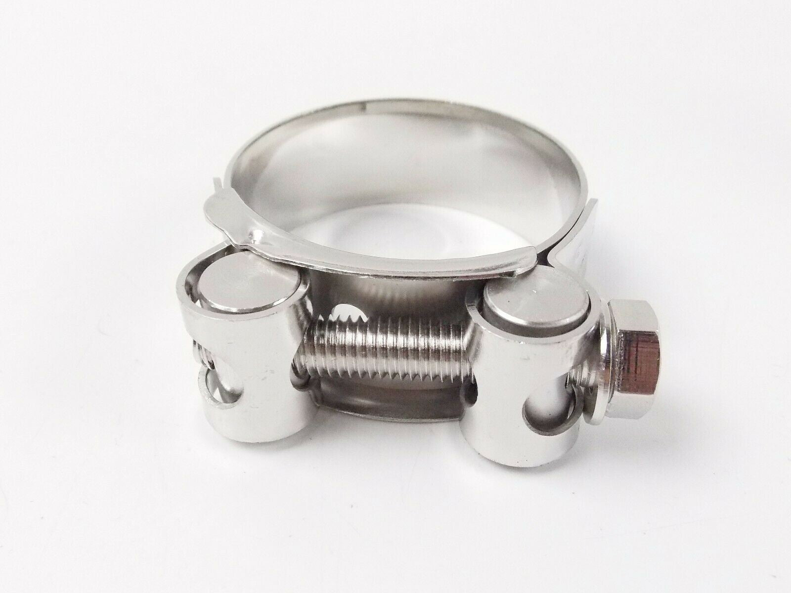 OEM 1990's MALAGUTI SPIDER MAX EXHAUST B2 CONNECTOR CLAMP PIPE MUFFLER 167.067 - MotoRaider